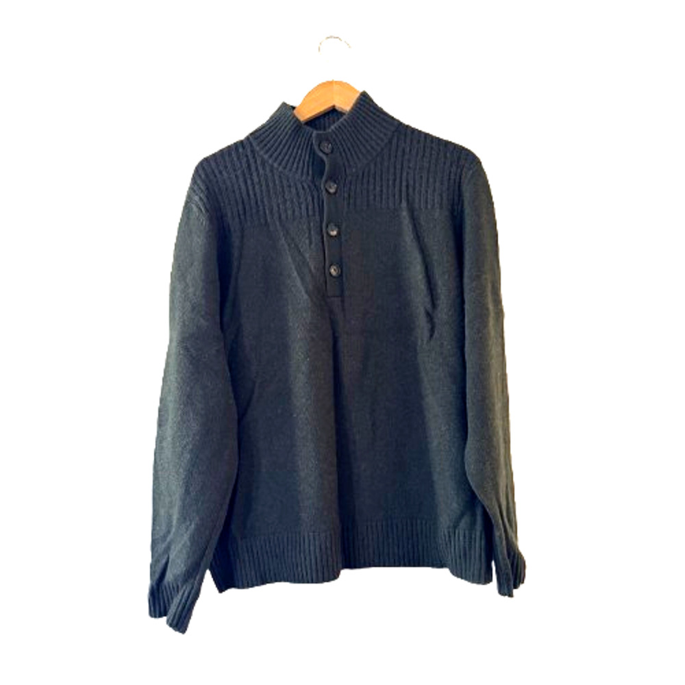 Neiman Marcus Men's Cashmere Funnel‎ Neck Sweater